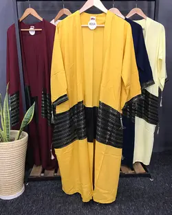 مانتو عبایی قواره دار کد : ۴۵۳۰ - فروشگاه اینترنتی رزا بوتیک