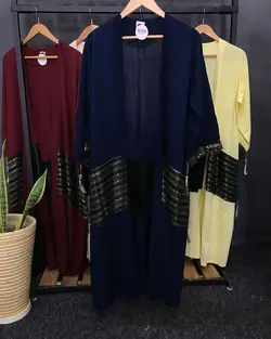 مانتو عبایی قواره دار کد : ۴۵۳۰ - فروشگاه اینترنتی رزا بوتیک