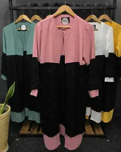 مانتو پایین ریش کد:۲۱۲۶ - فروشگاه اینترنتی رزا بوتیک