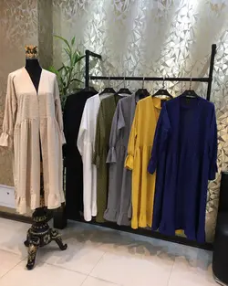 مانتو مزونی خالدار عروسکی کد:۲۷۶ - فروشگاه اینترنتی رزا بوتیک