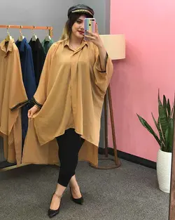 مانتو حریر دکمه دار مچ نواری کد:۱۳۴۲ - فروشگاه اینترنتی رزا بوتیک