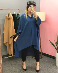 مانتو حریر دکمه دار مچ نواری کد:۱۳۴۲ - فروشگاه اینترنتی رزا بوتیک