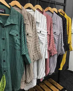 مانتو پانچ تک جیب کد:۹۷۷ - فروشگاه اینترنتی رزا بوتیک