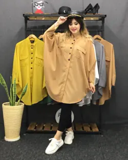 مانتو پانچ خفاشی کد:۹۴۸ - فروشگاه اینترنتی رزا بوتیک