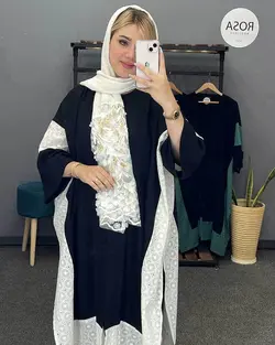 پانچ خفاشی سوزن دوزی کد : 21862 - فروشگاه اینترنتی رزا بوتیک