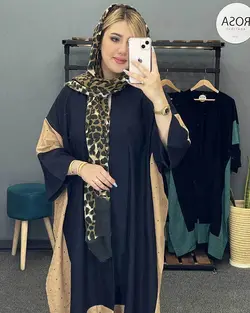 پانچ خفاشی سوزن دوزی کد : 21862 - فروشگاه اینترنتی رزا بوتیک