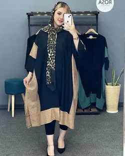 پانچ خفاشی سوزن دوزی کد : 21862 - فروشگاه اینترنتی رزا بوتیک