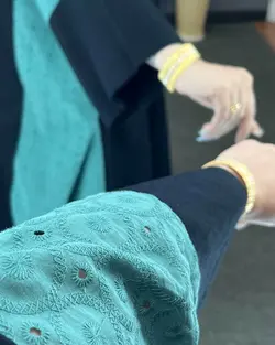 پانچ خفاشی سوزن دوزی کد : 21862 - فروشگاه اینترنتی رزا بوتیک