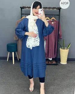 مانتو بابوس بلند کد : 23202 - فروشگاه اینترنتی رزا بوتیک