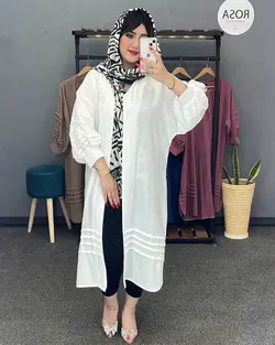 مانتو بابوس بلند کد : 23202 - فروشگاه اینترنتی رزا بوتیک