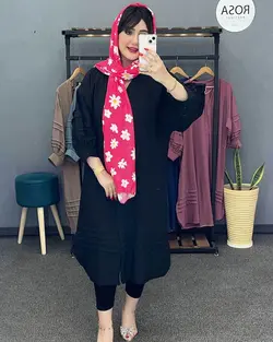 مانتو بابوس بلند کد : 23202 - فروشگاه اینترنتی رزا بوتیک