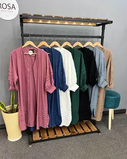 مانتو بابوس بلند کد : 23202 - فروشگاه اینترنتی رزا بوتیک