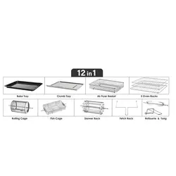 ایر آون / سرخ کن بدون روغن چندکاره سانفورد مدل SF5617EO