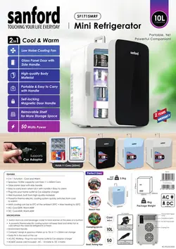 مینی یخچال مسافرتی سانفورد مدل SANFORD SF1715MRF