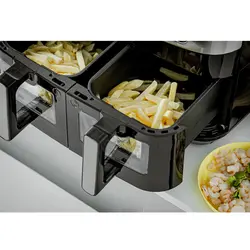 سرخ کن بدون روغن دوقلو جیپاس مدل GAF37525