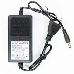 آداپتور دوربین 12 ولت 2 آمپر