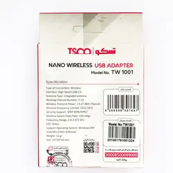 کارت شبکه USB تسکو مدل TW 1001