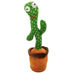 کاکتوس سخنگو رقصنده شارژی دارای نورپردازی