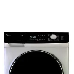 ماشین لباسشویی 9 کیلویی جی‌پلاس مدل K946S نقره ای