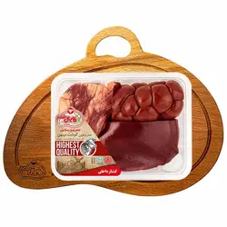 جگر، دل و قلوه گوساله 1000 گرمی رویال طعم