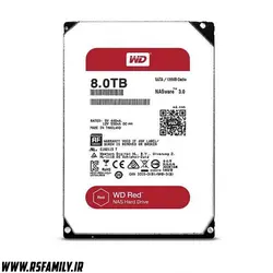 هارددیسک اینترنال وسترن دیجیتال RED WD80EFZX - هشت ترابایت
