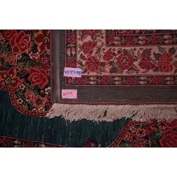 فرش دستباف 3.40 متری قشقایی نوباف با رنگ گیاهی و پشم دستریس