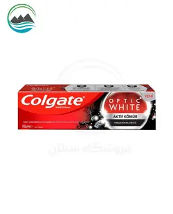 خمیر دندان سفید کننده کولگیت حاوی عصاره زغال فعال 50 میلی لیتر