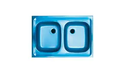 سينك اخوان دولگن آبي 50*80