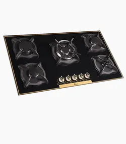 اجاق گاز بیمکث مدل 5087 پنج شعله طلایی - فروشگاه سدید پخش