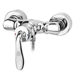 شیر اهرمی آفتابه مدل دریا کروم دسته هلن قهرمان - فروشگاه سدید پخش