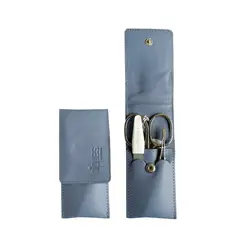 ست ابرو و ناخن چرم ساده نیپس