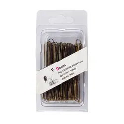 گیره مویی 70 عددی طلایی