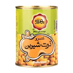 کنسرو ذرت شیرین 380 گرم بهروز