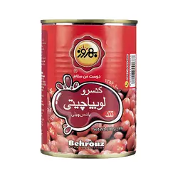 کنسرو لوبیا با سس چیلی 390 گرم بهروز