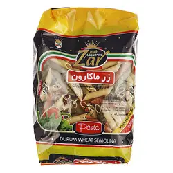 ماکارونی فرمی پنه ریگاته سبزیجات 500 گرم زر ماکارون