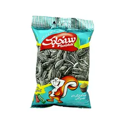سنجابک - تخمه آفتاب گردان گل پر 125 گرم