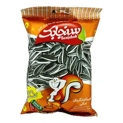 سنجابک - تخمه آفتاب گردان نمکی 125 گرم