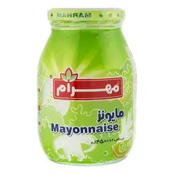 مهرام - سس مایونز 450 گرم شیشه ای