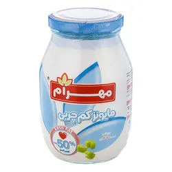 مهرام - سس مایونز کم چرب 460 گرم شیشه ای