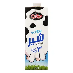 میهن - شیر پرچرب تاریخ بالا 1 لیتر