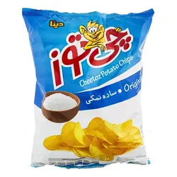 چی توز - چیپس ساده نمکی 450 گرم