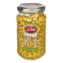 کنسرو ذرت شیرین 380 گرم سحر