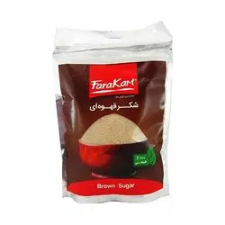 شکر قهوه ای 500 گرم کارا کام