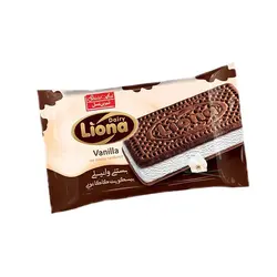 شیرین عسل - بستنی ساندویچی کاکائویی لیونا 85 گرم