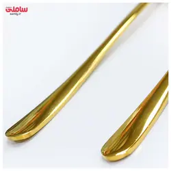 ست قاشق و چنگال 12 پارچه طلایی یونیک