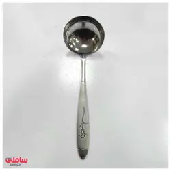 ملاقه آشپزی استیل سایز بزرگ 30 سانتی متری