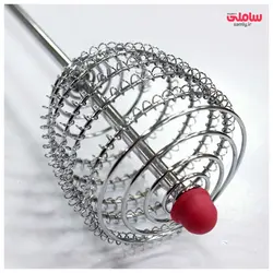 همزن دستی چرخشی فنردار استیل پایه بلند