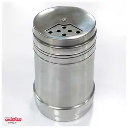 نمکدان، نمک پاش و فلفل پاش تمام استیل سایز بزرگ
