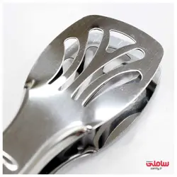 انبر آشپزی و سالاد استیل مدل آبشاری