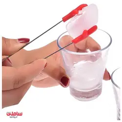 انبر یخ و قند سر سیلیکونی طرحدار